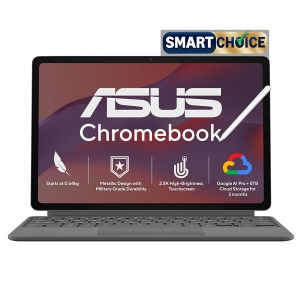 ASUS Chromebook CM32 Detachable (2026),Smartchoice,MediaTek Kompanio 540 Processor,8GB RAM,128GB SSD,Touchscreen,12.1"(30.7 cm)