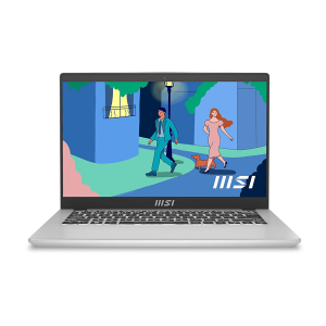 MSI Modern 14, Intel 12th Gen. i3-1215U, 36CM FHD 60Hz Laptop(8GB/512GB NVMe SSD/Windows 11 Home/MSO 2021/Intel UHD Graphics/Urban Silver/1.4Kg)