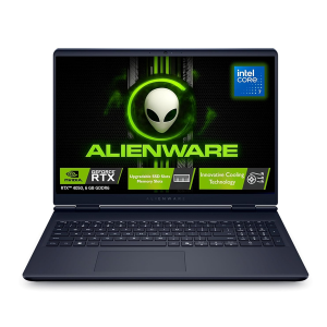 Alienware 16 Aurora Gaming Laptop, Intel Core 7 240H, 16GB, 1TB SSD, 16" (40.64cm) WQXGA 300 Nits, NVIDIA RTX 4050, 6GB GDDR6, Backlit KB