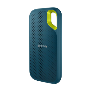 SANDISK Extreme 1TB Portable External SSD, 1050MB/s R, 1000MB/s W, 3m Drop Protection, IP65 Water/dust Resistant, PC,MAC & TypeC Smartphone Compatible