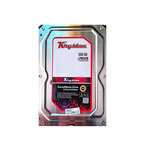 500 GB SATA Hard Drive for Desktop/Surveillance, 3.5 Inch, 7200 RPM, 6 Gb/s, 64 MB Cache