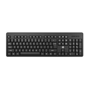HP K160 Wireless Keyboard/Quick Comfy accurate/12 Fn Shortcut Keys/Plug and Play USB