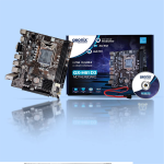 Geonix GX-H61 DDR3 Motherboard | 2.0 USB | Support M.2 and NVMe SSD | LGA 1155 Support Intel 2nd and 3rd Gen CPU | DDR3 RAM