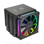 Ant Esports V8 Digital CPU Air Cooler CPU Fan with LED Temperature Display & ARGB|2x120mm FANs| Support Intel - LGA1851 / 1700/1200 AMD - AM5