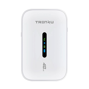 4G LTE Portable WiFi Dongle Hotspot – Up to 300Mbps High-Speed Internet, 4000mAh Battery with 20 Hours Backup, Connect Up to 10 Devices, Supports All