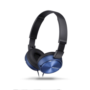 Sony ZX Series MDR-ZX310AP Wired Headband Stereo On Ear Headset -Blue