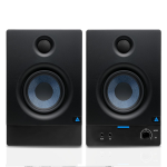 Audio Array Studio Monitors Speaker Pair 3.5" | 50W RMS with Bluetooth 5.0 | Fiberglass Woofer & 1″ Silk Dome Tweeter, Class-D | TI 3116D2 Amp | TRS