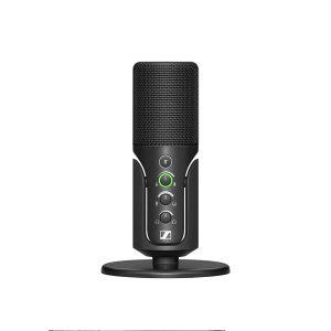 Sennheiser Profile USB Microphone with Table Stand | Plug & Play Design, for Podcasting & Streaming | Cardioid Condenser Capsule
