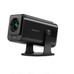 WZATCO Yuva Go Pro Fully Automatic Native 1080P Projector 4k Ultra HD, 12000 Lumens, Android 14, Rotatable Design, Room Home Cinema, ARC