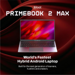 Primebook 2 Max (2026) | 8GB RAM, 256GB UFS Storage | 15.6-Inch Full HD IPS Display | 12hrs Battery | MediaTek Helio G99