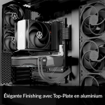 ARCTIC Freezer 36 - Single-tower CPU Cooler with push-pull, Two pressure-optimised 120 mm P fans, Fluid dynamic bearing, 200–1800 rpm, 4 Heatpipes