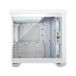 Fractal Design Torrent Compact White RGB Tempered Glass TG Clear Tint Window High-Airflow Mid Tower Computer Case/Cabinet/Chassis