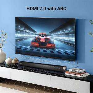 Zebronics HDMI 2.0 Cable with ARC, 4K@60Hz UHD, 3 Meter, 18 Gbps High Speed Data Transmission, Supports 3D, ARC, CEC, 32 Audio Channels, Male-to-Male