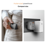 Noise Newly Launched GaN Charger 100W + 1.7M Type-C to Type-C 100W Braided Cable Combo : 4 Ports (3 USB-C Type, 1 USB-A), Super Fast Laptop Charging