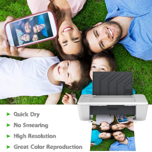 Oddy 180 GSM A4 Size Glossy Photo Paper – Water Proof, Instant Drying, Pack of 50 Sheets, Compatible with Inkjet Printer