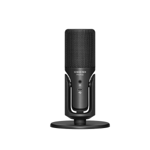 Sennheiser Profile USB Microphone with Table Stand | Plug & Play Design, for Podcasting & Streaming | Cardioid Condenser Capsule
