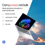 HP Smartchoice OmniBook 5 OLED (Previously Pavilion), Snapdragon X Processor 45 Tops (16GB LPDDR5x, 512GB SSD)