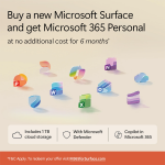 MICROSOFT Surface Laptop 13" with Microsoft 365 for 6 Months* Snapdragon X Plus - (16 GB/256 GB SSD/Windows 11 Home) EP2-36996 Laptop
