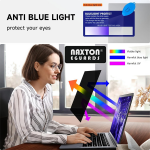 NAXTON® Privacy Screen guard for LAPTOP 15.6 INCH (aspect ratio 16:9) FIX TYPE - No Eye Strain | Anti Blue Light + Anti Glare | No Dry Eyes
