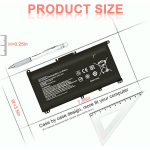 HT03XL Battery for HP L11119-855 7265NGW Pavilion 15-DB Series14M-DH0003DX 14M-DH1003DX 15T-CS200 15-DY0013DX 15-DY1023DX 15-DY1751MS 15-CS3073CL