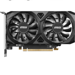 MSI GeForce RTX 3050 Ventus 2X E 6G OC PCI_E Graphic Card - Nvidia Geforce RTX 3050 Gpu, 6Gb GDDR6 96-Bit Memory, 14 Gbps, PCI Express Gen 4