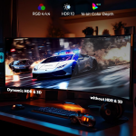 Techie DisplayPort 1.8m DP to DP Copper Cable Supports 8K@60Hz and 4K@120Hz | 32.4Gbps High Speed Copper Cable with Gold Plated Connectors