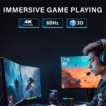 FEDUS STRYKER-XY 4K DisplayPort to DisplayPort Cable 1.2 (DP to DP) 1.5 Meter 4K@60Hz, 2K@144Hz Braided Male to Male Cord, Display Port Wire Cord