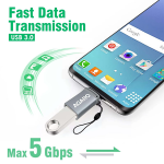 AGARO Blaze USB 3.0 to Type C OTG Adapter, Compatible with Thunderbolt to USB Adapter, Laptops Including MacBook Pro, Air and All Type-C Devices