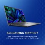 Dell 15, Intel Core i3/Core 3 14th Gen-100U, 16GB DDR4, 512GB SSD, FHD IPS, 15.6"/39.62cm, Windows 11, Microsoft Office Home 2024, Carbon Black