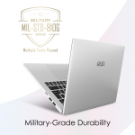 MSI Modern 14, Intel 12th Gen. i3-1215U, 36CM FHD 60Hz Laptop(8GB/512GB NVMe SSD/Windows 11 Home/MSO 2021/Intel UHD Graphics/Urban Silver/1.4Kg)