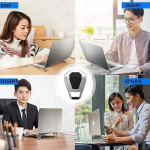 EDNITA Mini Laptop Stand for Desk | Portable Metal PC Desk Stand, Aluminium Cooling Pad Mini Clip Compatible with MacBook Apple Laptop, Lenovo, Dell