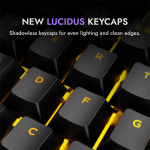 Kreo Swarm 75% Wireless Mechanical Keyboard with Pass Through Keycaps, Advanced Web Software, Pre-lubed Switches, 5-pin Hot Swap PCB