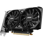 MSI GeForce RTX 3050 Ventus 2X E 6G OC PCI_E Graphic Card - Nvidia Geforce RTX 3050 Gpu, 6Gb GDDR6 96-Bit Memory, 14 Gbps, PCI Express Gen 4