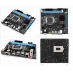EVM H61 Micro-ATX Motherboard | LGA 1155 Socket | Supports Intel 2nd & 3rd Gen Processors | NVMe M.2 Slot | DDR3 1333/1066MHz | PCIe x16