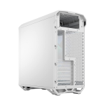 Fractal Design Torrent Compact White RGB Tempered Glass TG Clear Tint Window High-Airflow Mid Tower Computer Case/Cabinet/Chassis