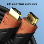 Zebronics HDMI 2.0 Cable with ARC, 4K@60Hz UHD, 3 Meter, 18 Gbps High Speed Data Transmission, Supports 3D, ARC, CEC, 32 Audio Channels, Male-to-Male