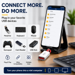 Micro USB OTG Adapter USB 3.0 to Micro USB 5Gbps for Android Phone | Works with Micro USB Android phones & tablets: Samsung, Redmi, Vivo, Oppo, Realme