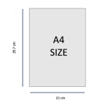Cubic A4 75gsm Copier Paper - 500 Sheets, Pack of 3