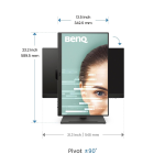 BenQ GW2490T 24" 1300:1 CR 1920x1080 FHD IPS Monitor| 100Hz| 99% sRGB| Height Adjustable|Ergo Design|VESA MediaSync| Dual HDMI| DP Port| Speakers